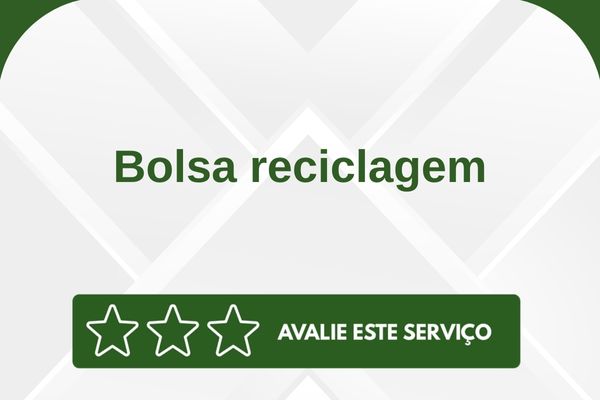 Bolsa Reciclagem